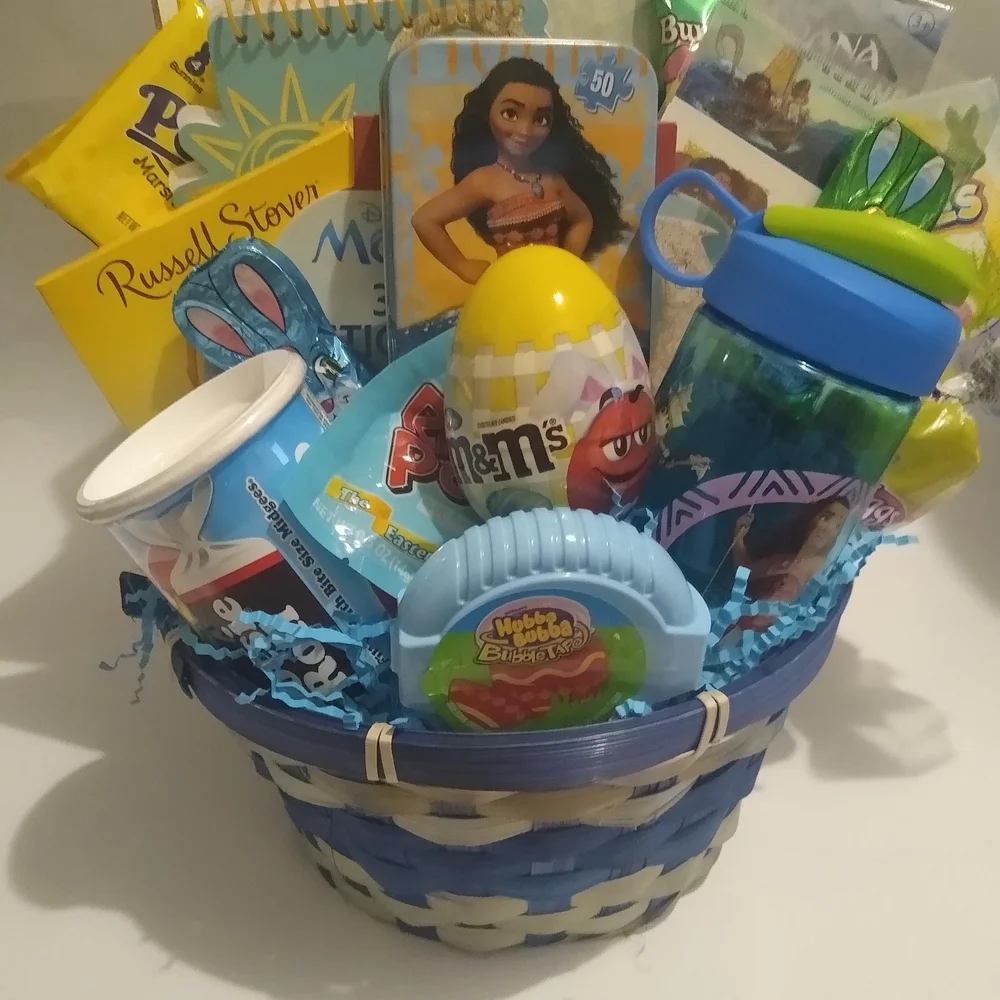 Bamboo Easter Gift Basket